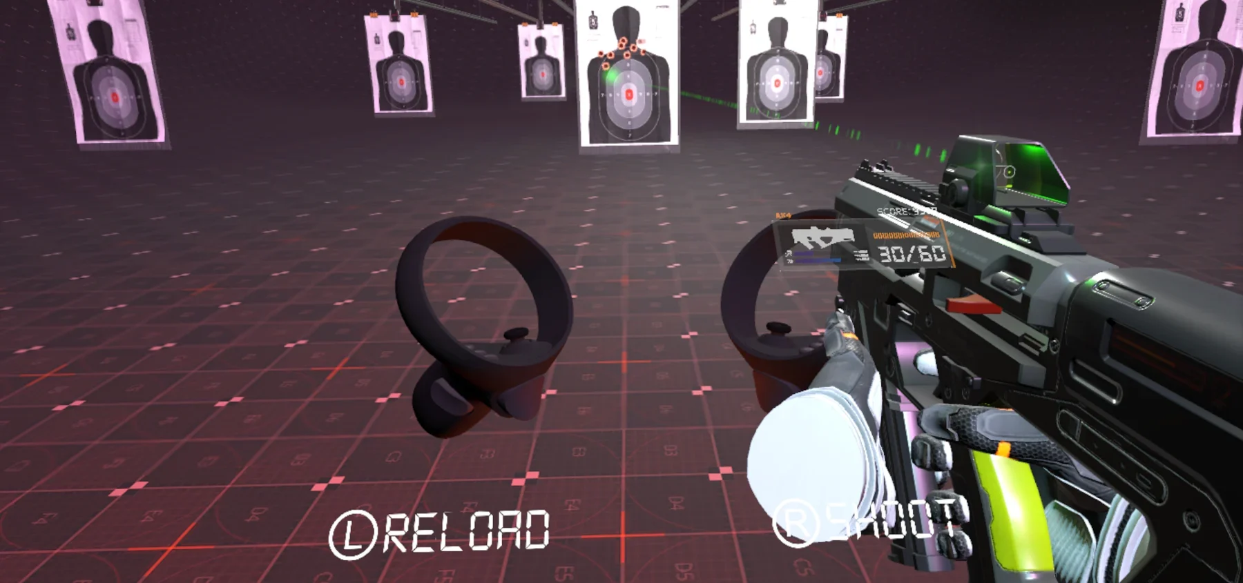 Helliscape VR 실제 실행 화면
